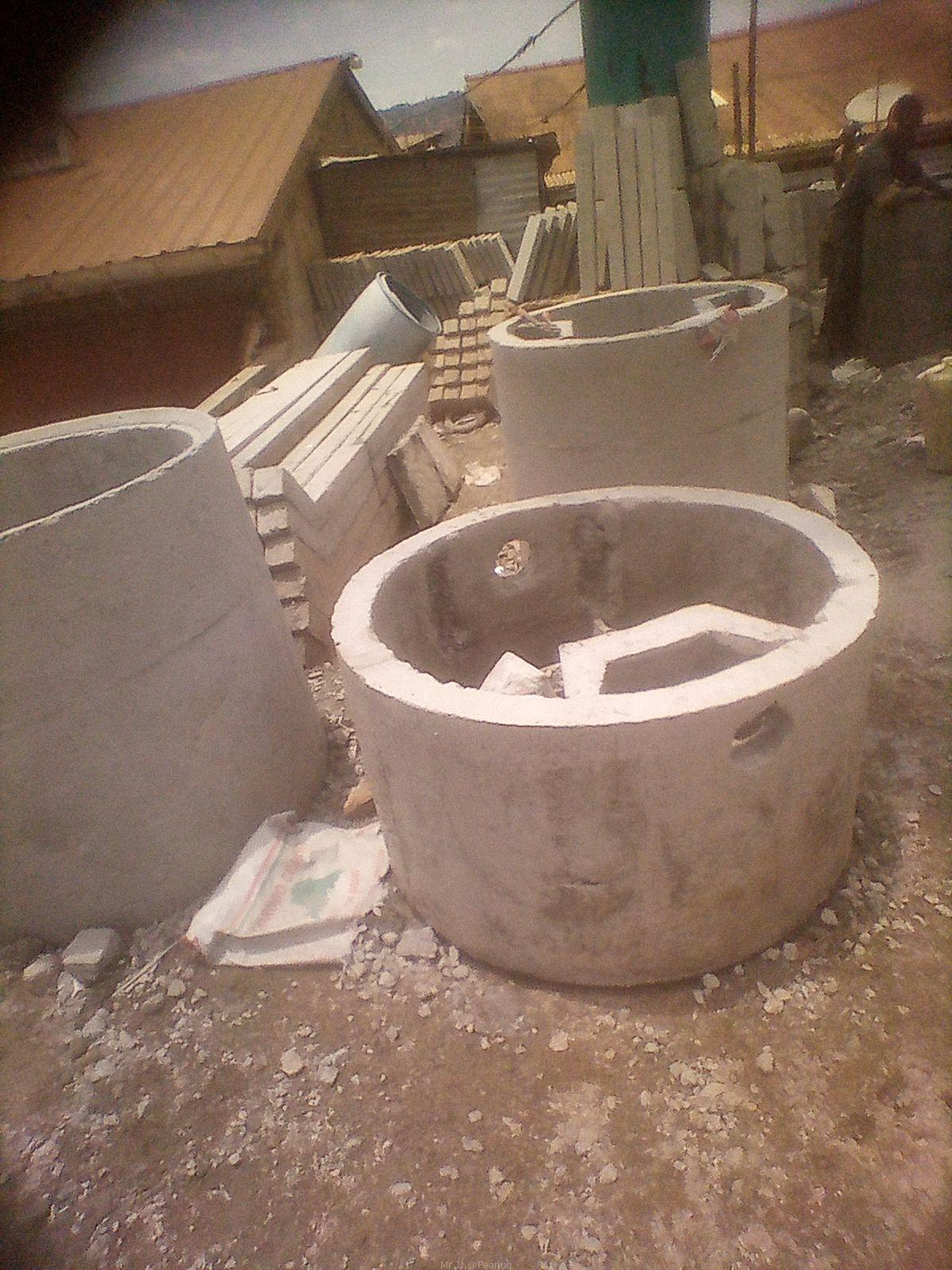 Bio digester toilets