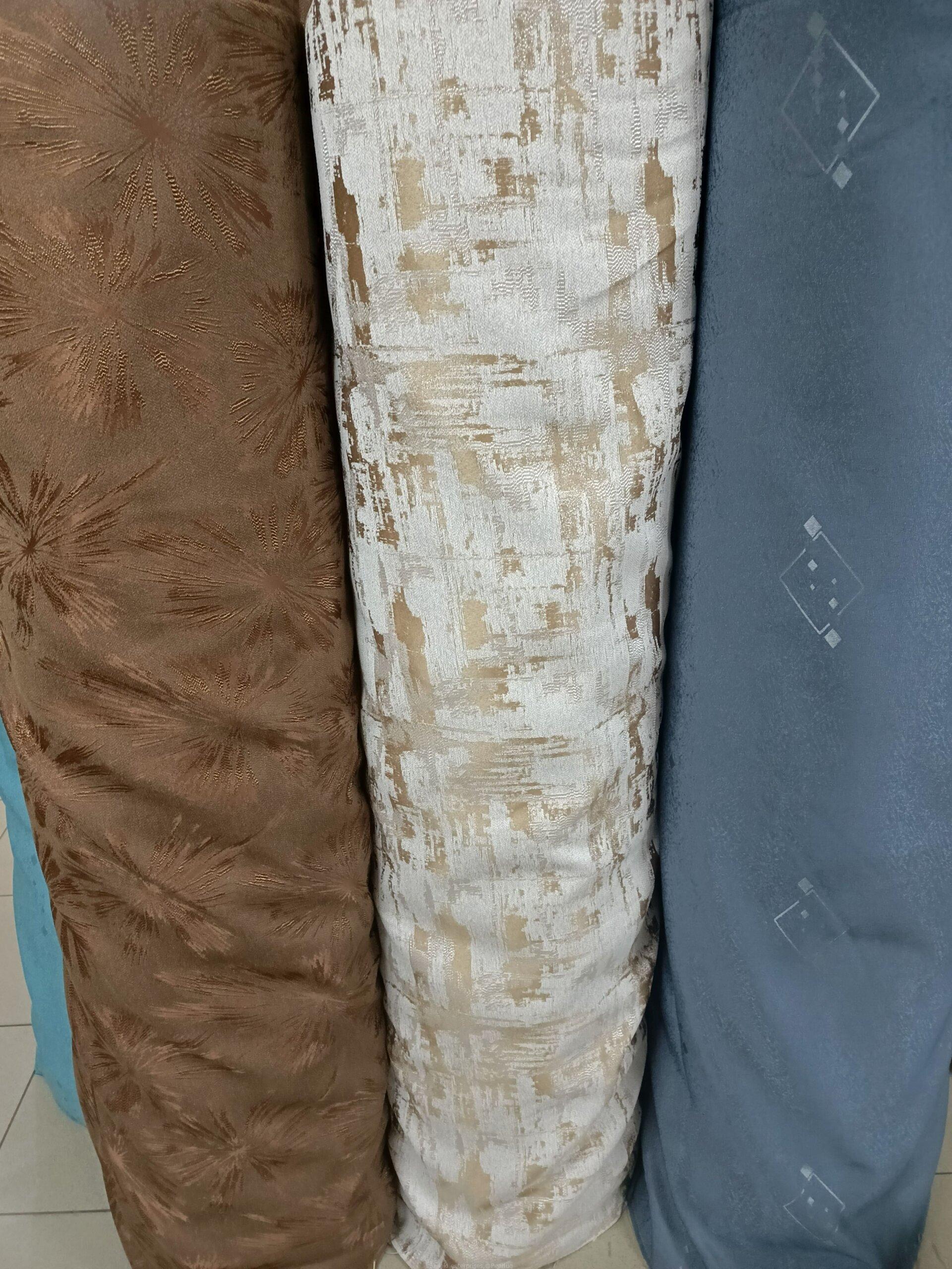 Executive curtains and curtain rods
