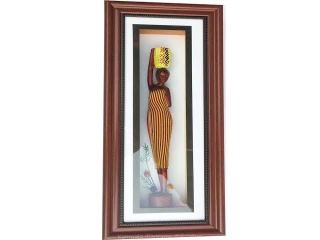 African craft framed art