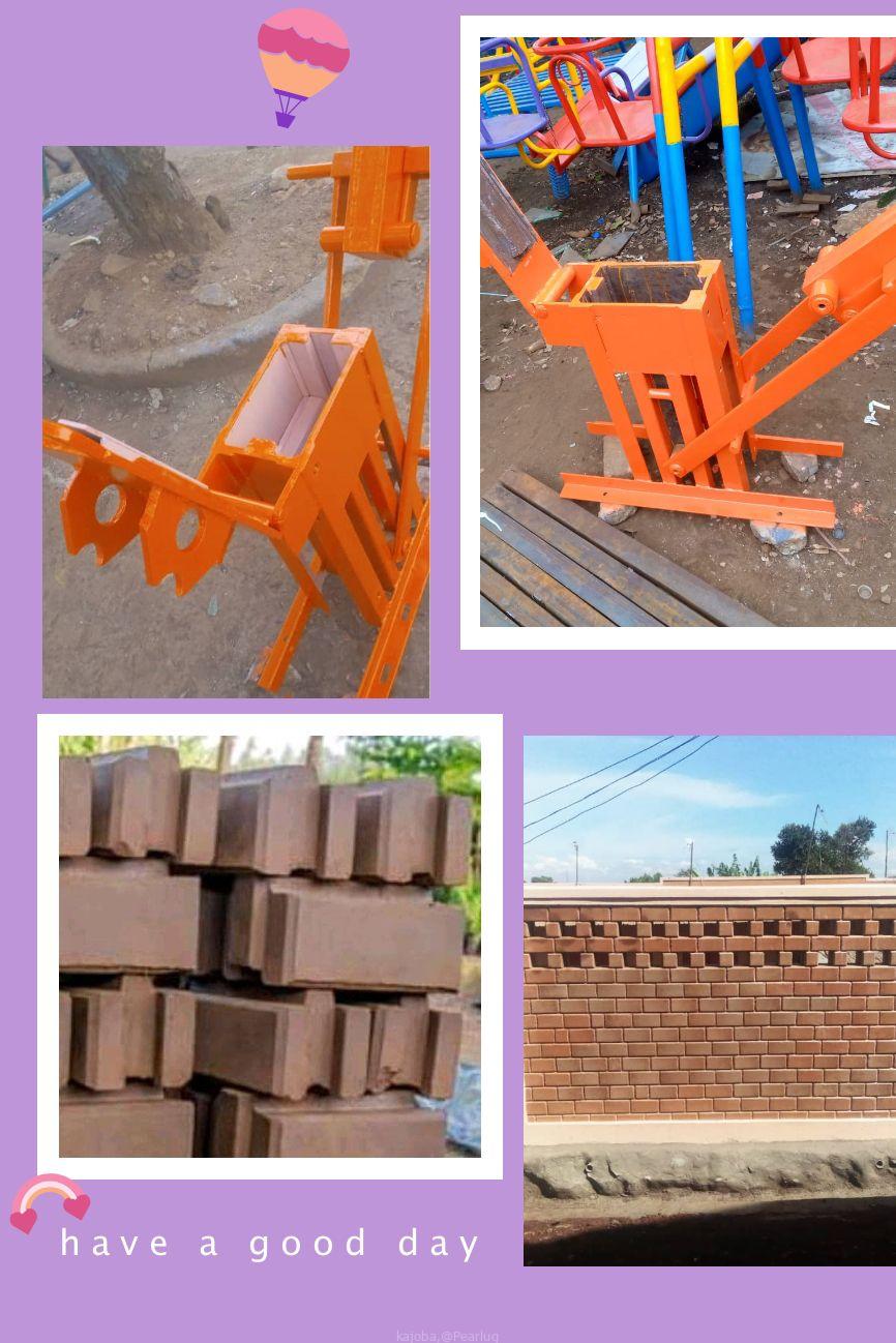 Interlocking block machine