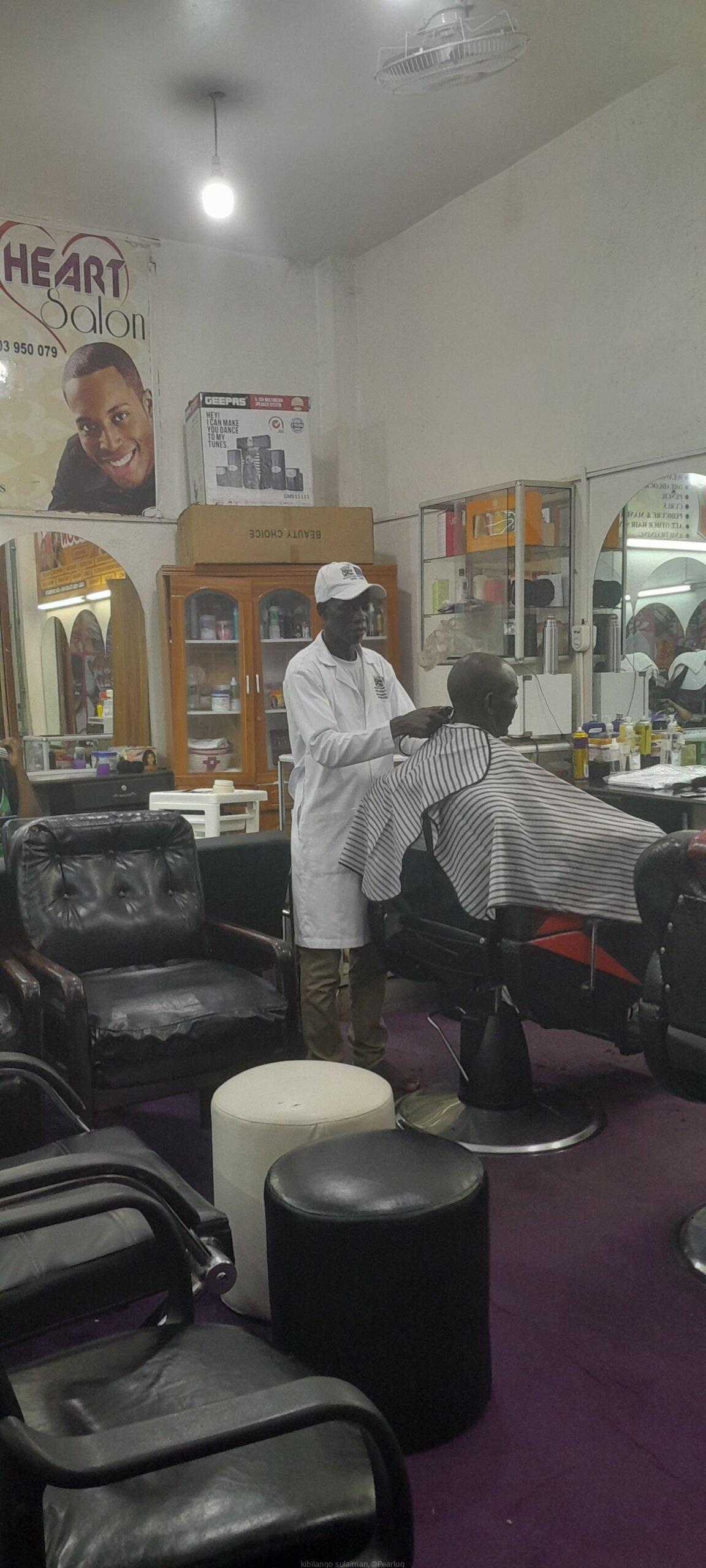 Saloon for men