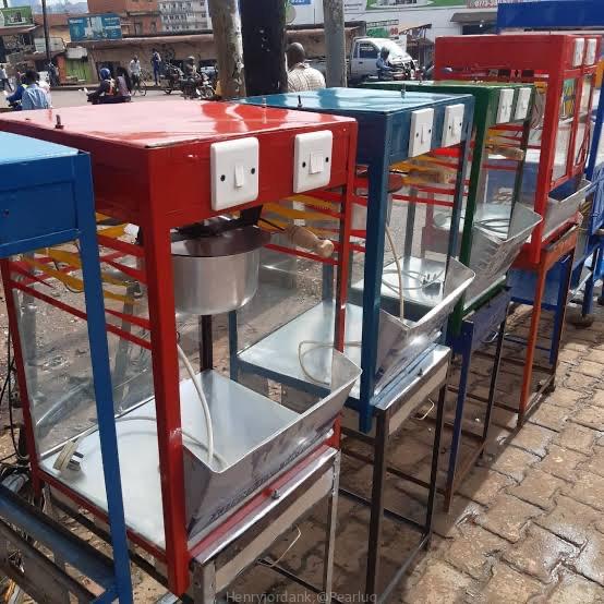 Pop corn machine