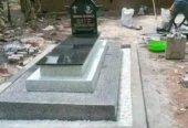 Granite and terrazzo graves
