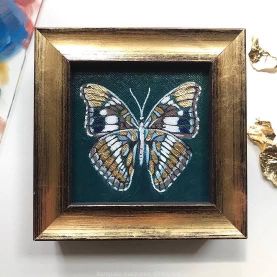 Butterfly art pieces