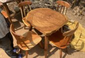 Solid afzelia dinning set/ dining set
