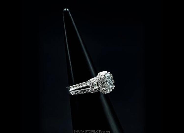 Pure diamonds and silver