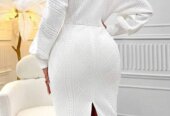 White Ladies office or party dress