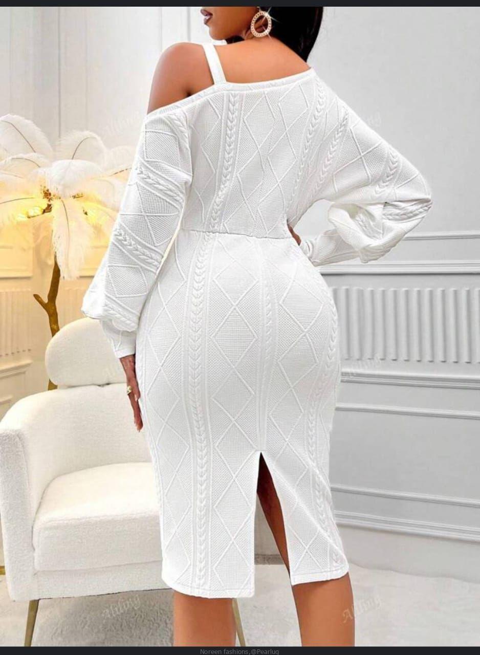 White Ladies office or party dress