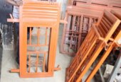 Orange windows for a home