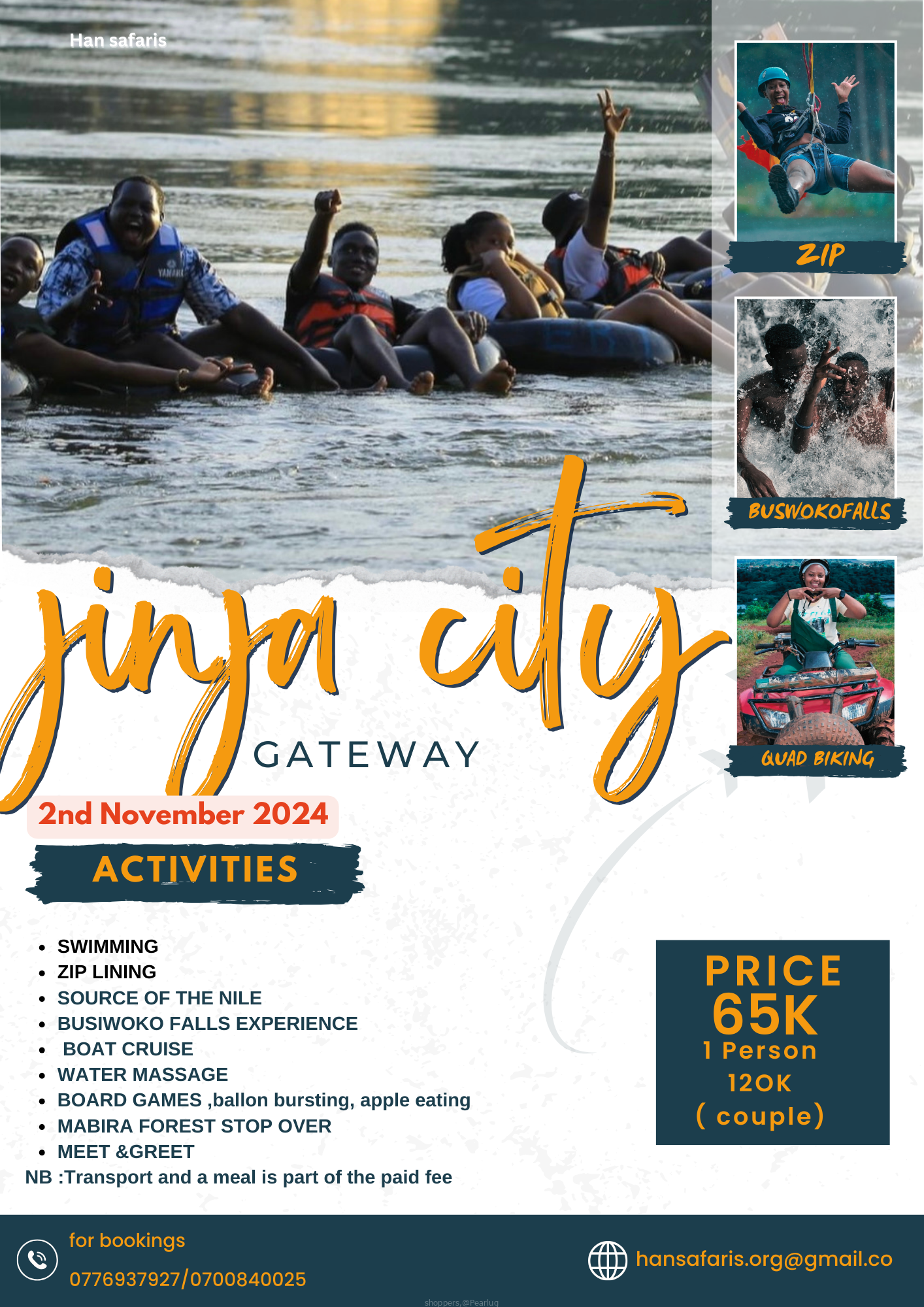 Trip to Jinja city