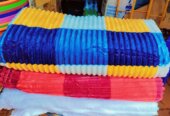 Soft throw blankets