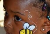 Face painting and kids games