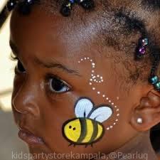 Face painting and kids games