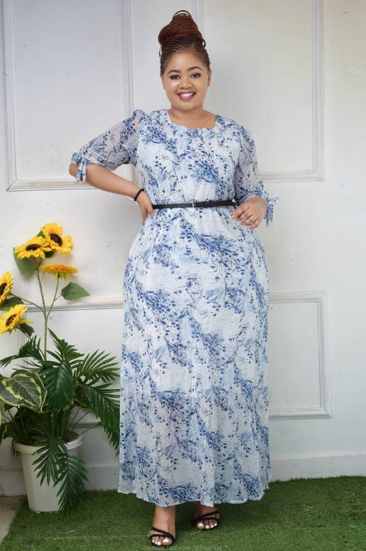 Floral long dress for women