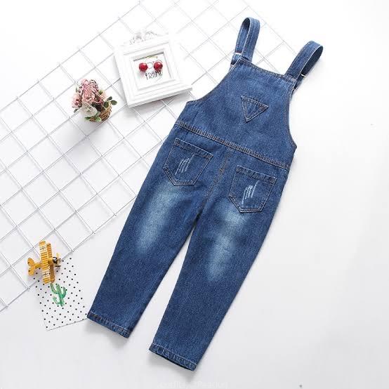 Denim overalls