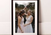 Framed photos