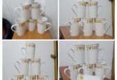 Coffee mugs 6 cups.