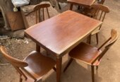Solid afzelia dinning set/ dining set