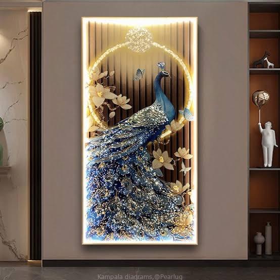 Crystal framed pictures