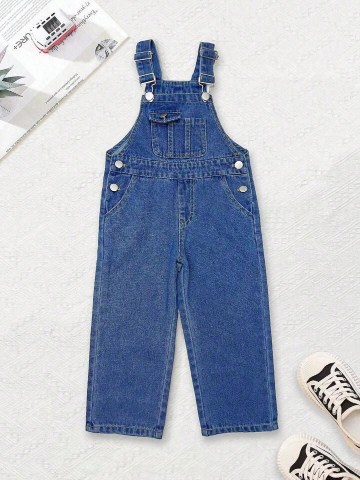 Denim overalls