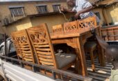 Dining set 100% pure solid wood/ dining table