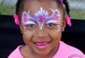 Face painting and kids games