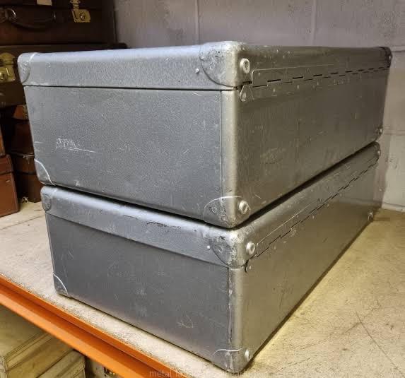 Classic metal brief cases