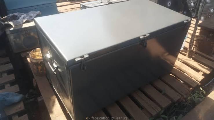 Metallic box