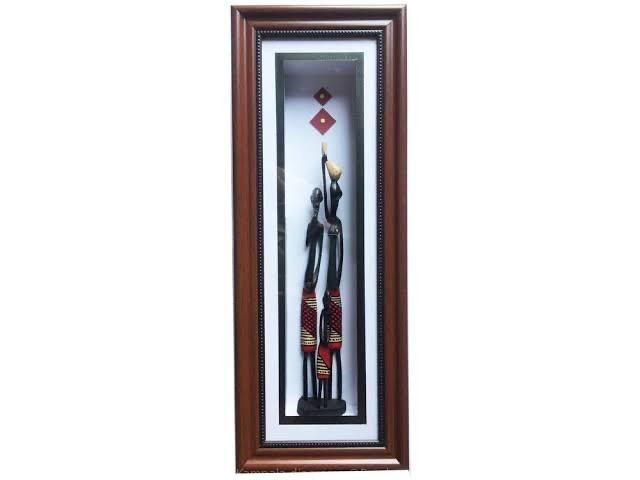African craft framed art
