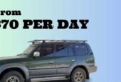 Prado Tx available for hire Long distances and shorts