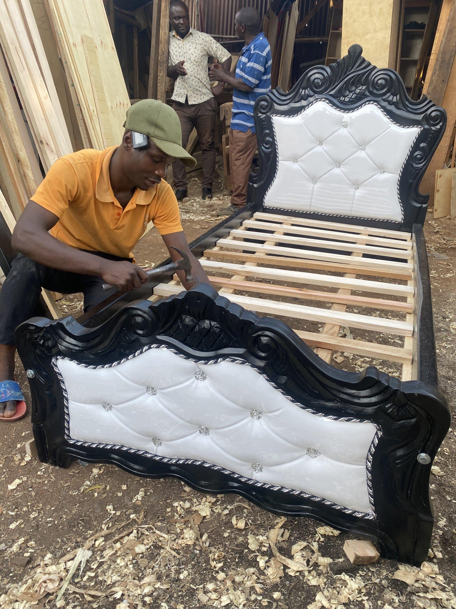 Solid French bed/ kid’s bed