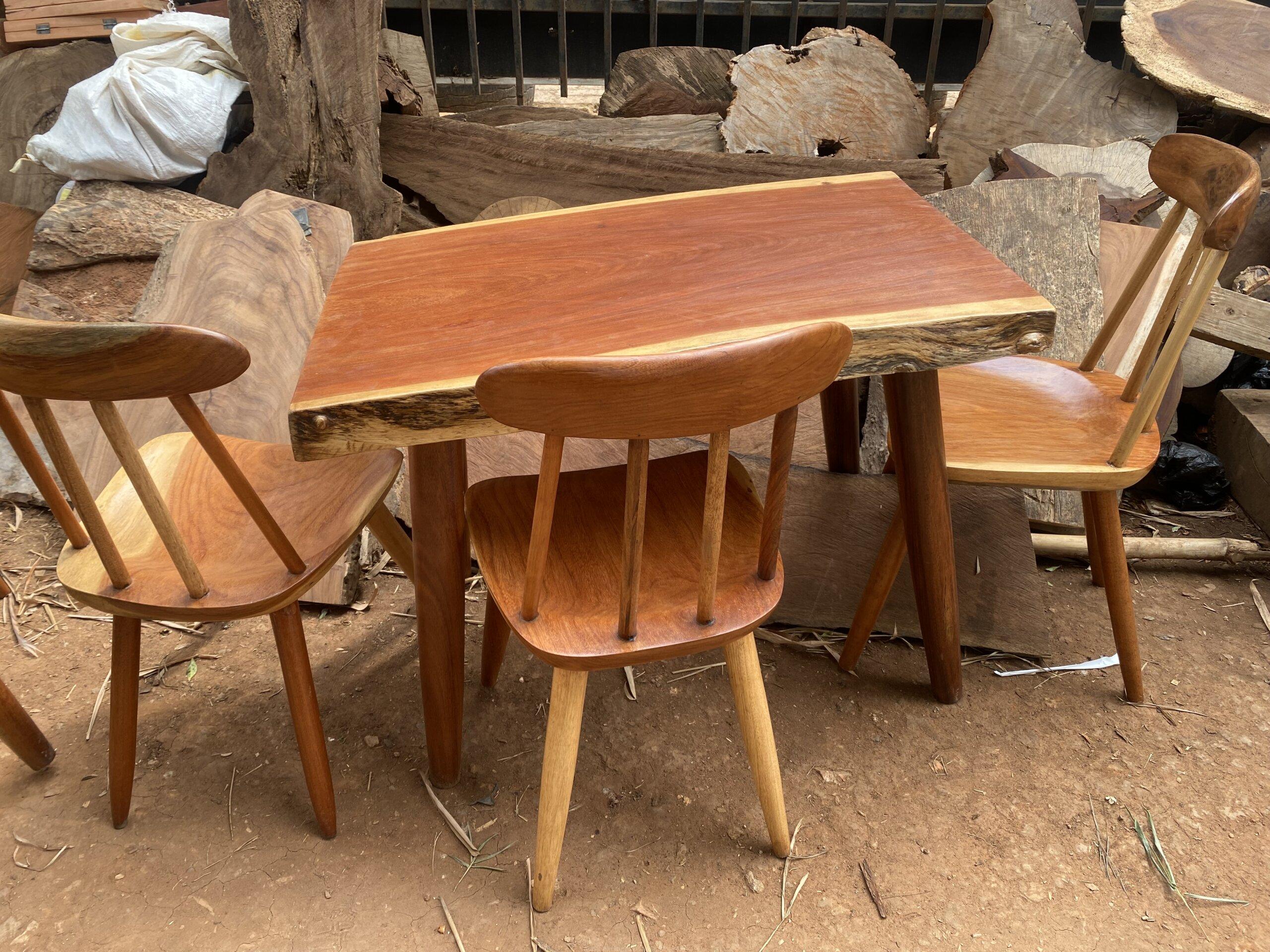 Afzelia dining set/ dinning set