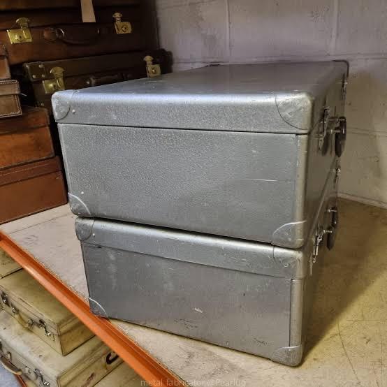 Classic metal brief cases