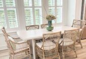 Simple wooden dyning tables