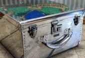 Classic metal suite cases