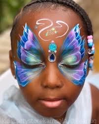 Face painting and kids games