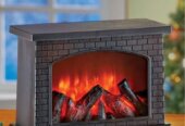 Realistic fire place leds