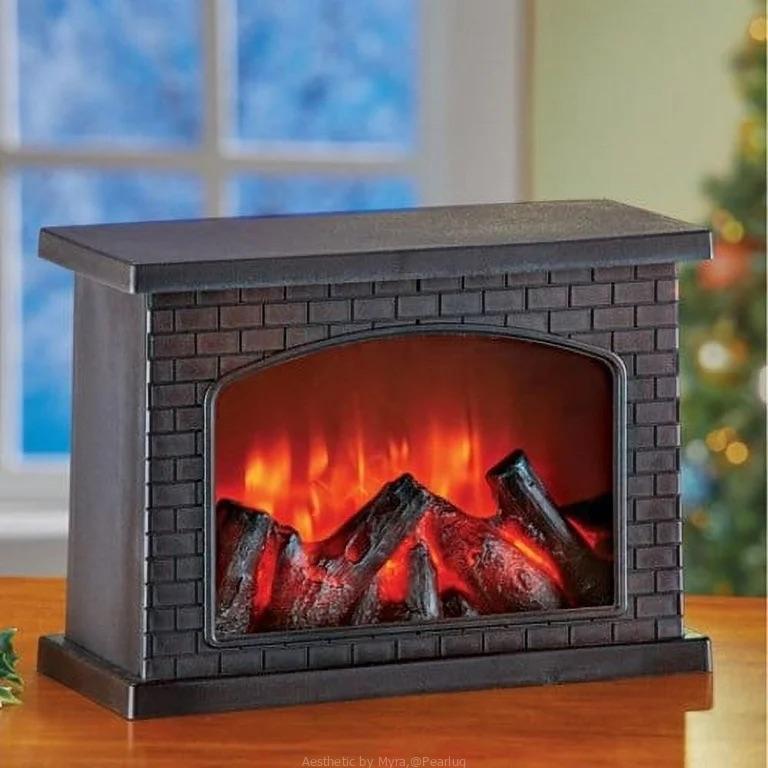 Realistic fire place leds