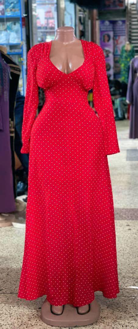 Green dress for women