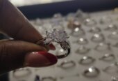 Engagement and wedding rings