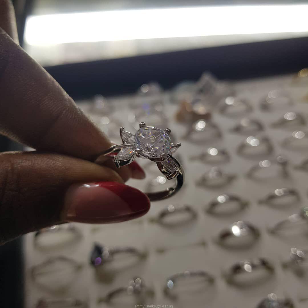 Engagement and wedding rings