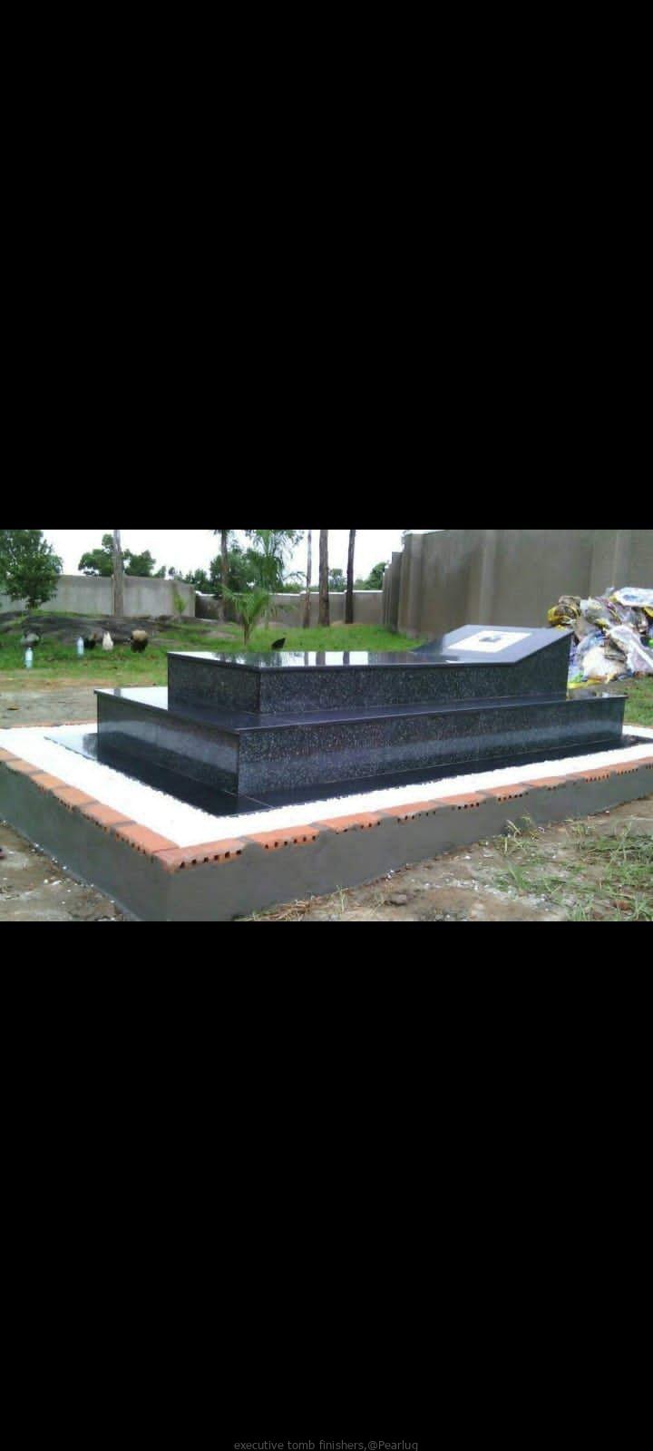Granite grave