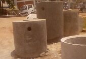 Bio digester toilets