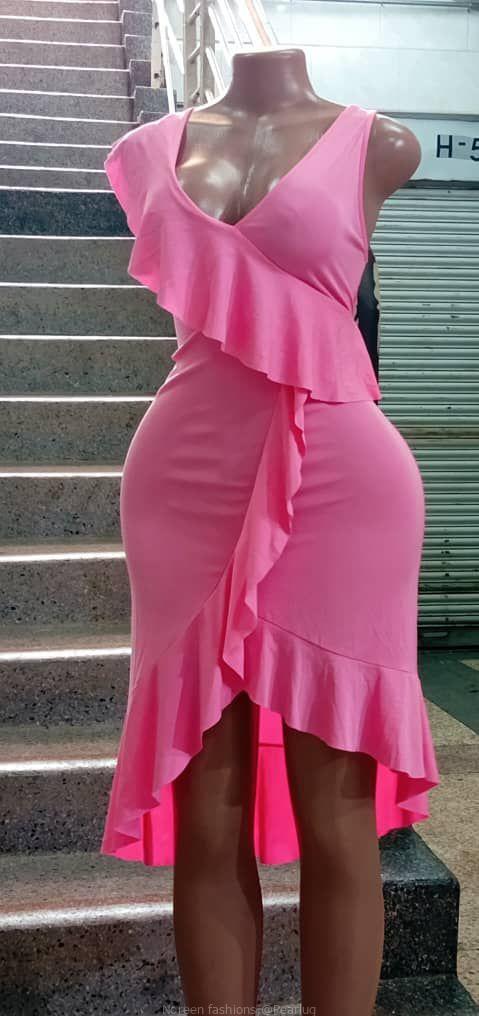 Pink ladies dress