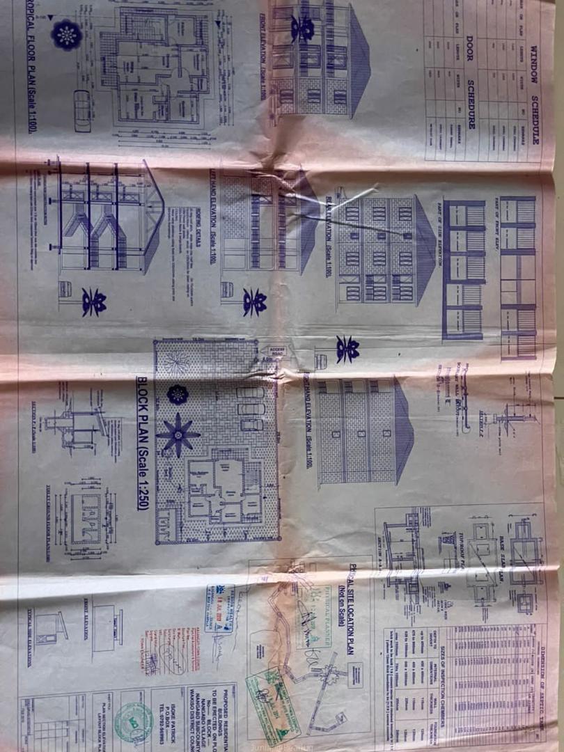 A plot of land and house