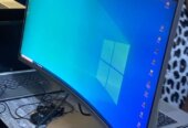 Samsung monitor inch 34 carved 4k full