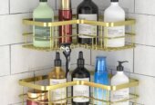 Metallic shower caddy