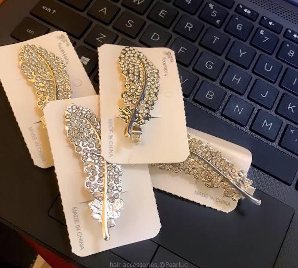 Hair feather clips