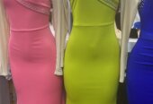 Long sleeved body hugging dress