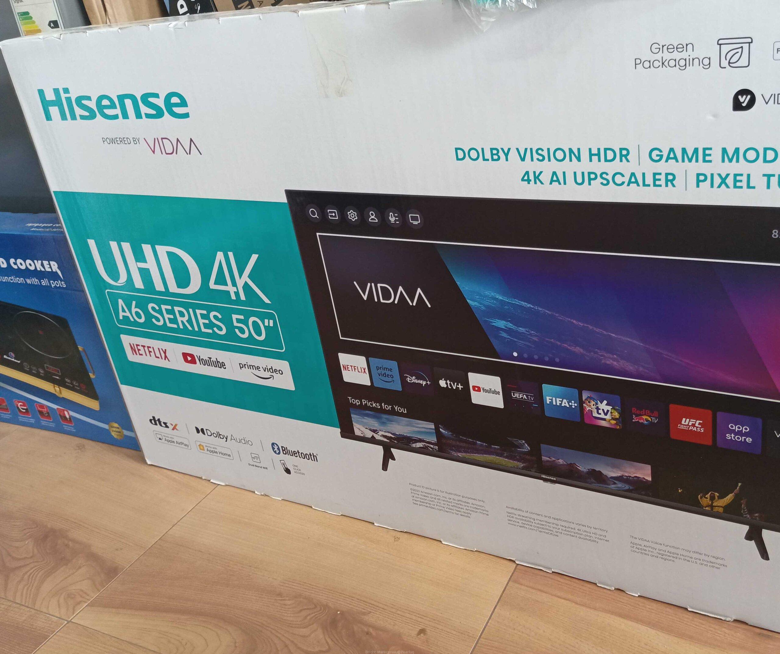 50″ Tv hisense UHD 4K